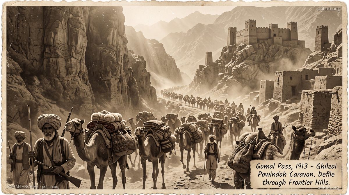 Ancient Caravans and Fortified Passes: The Trade Corridors of Gomal and Tochi